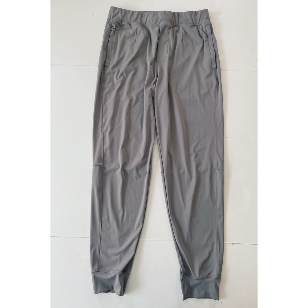 G Gradual Men’s Golf Jogger Pants M Gray Zipper Pockets Stretch